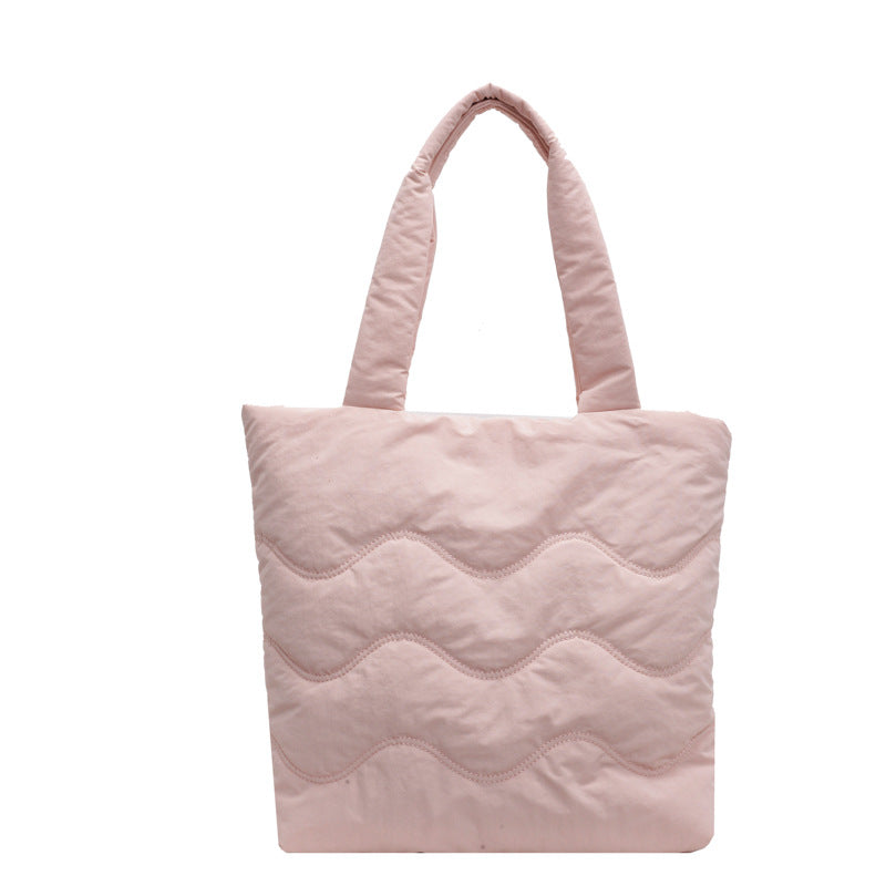 Quilted Everyday Tote Bag Bowlift