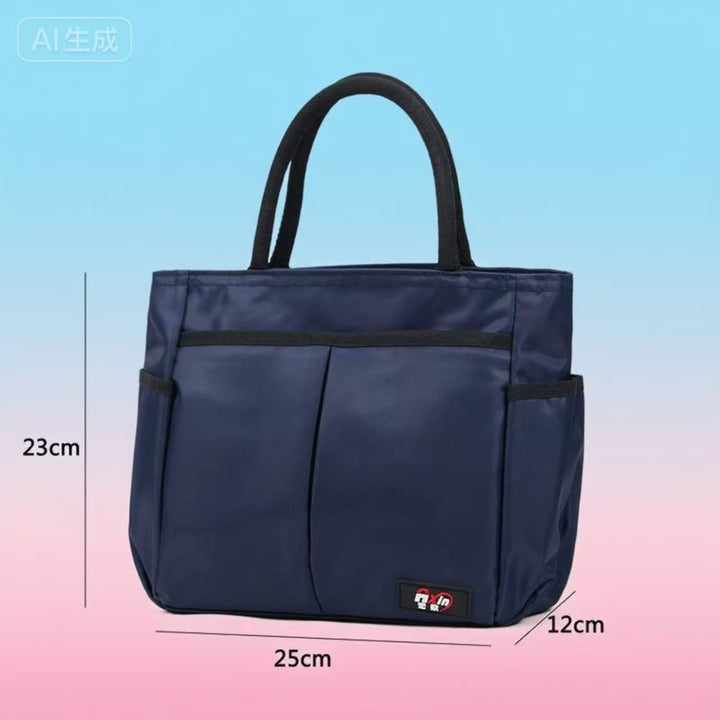Floral Print Multi-Pocket Tote Bag Bowlift