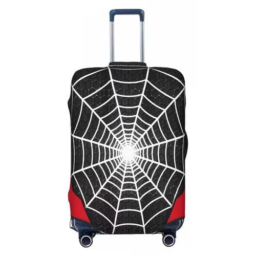Unisex nan elastic luggage cover with football argyle pattern, tear-resistant stretch cover for trolley with handle and wheel openings Bowlift