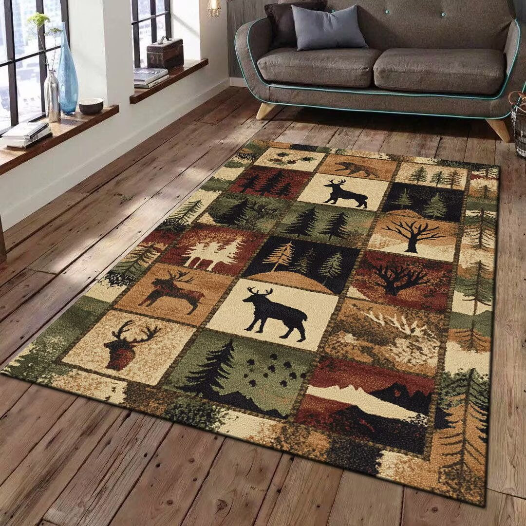 Decorative Area Rug Bowlift