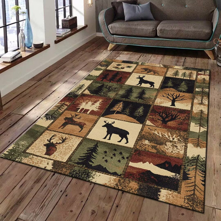 Decorative Area Rug Bowlift