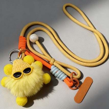Cute Plush Creature Dog Leash Bowlift