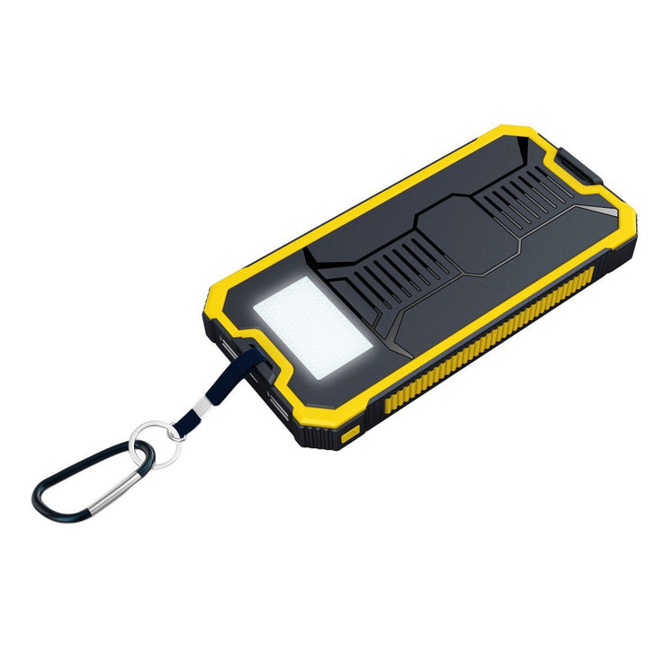 Robust and Portable Solar Power Bank with Integrated LED Lamp Bowlift