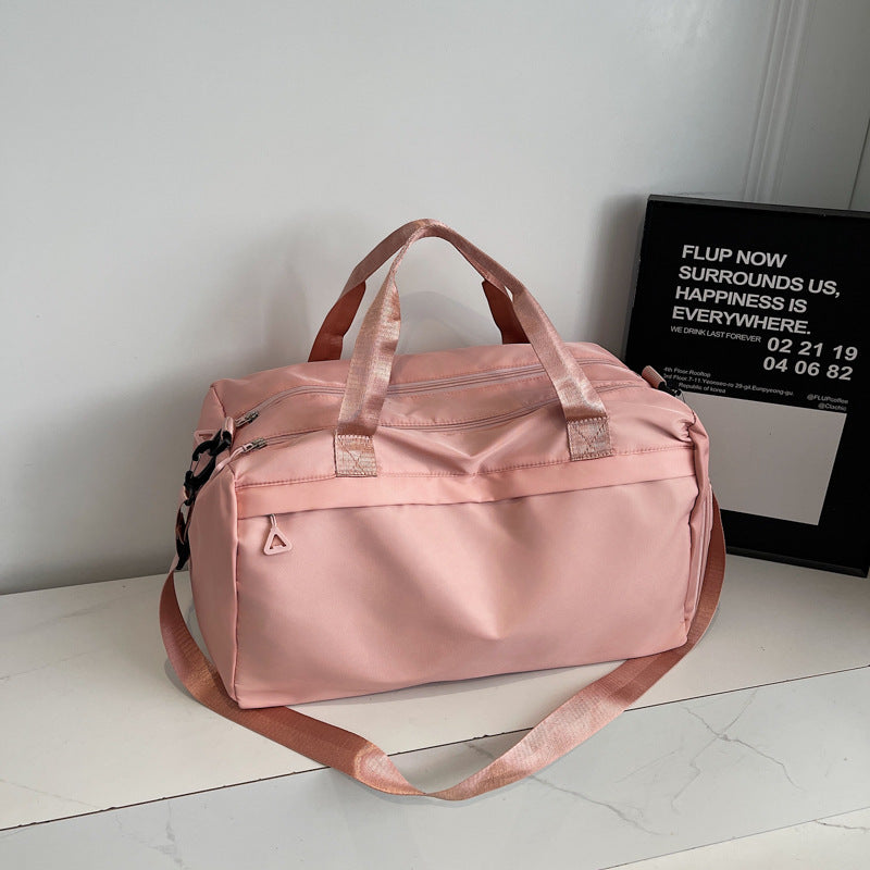 Water-Resistant Multi-Pocket Weekend Duffel Bag Bowlift