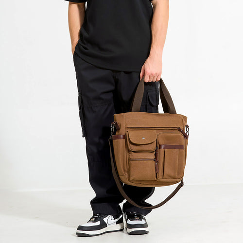 WoMulti-Pocket Utility Tote Bag Bowlift