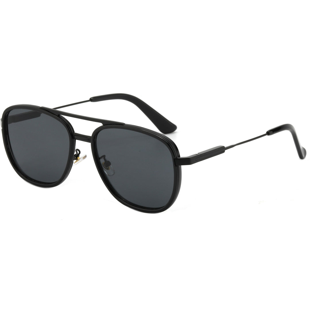 Ladies Elegant Pilot Sunglasses with High-Quality Lenses and Stylish Metal Frame Bowlift