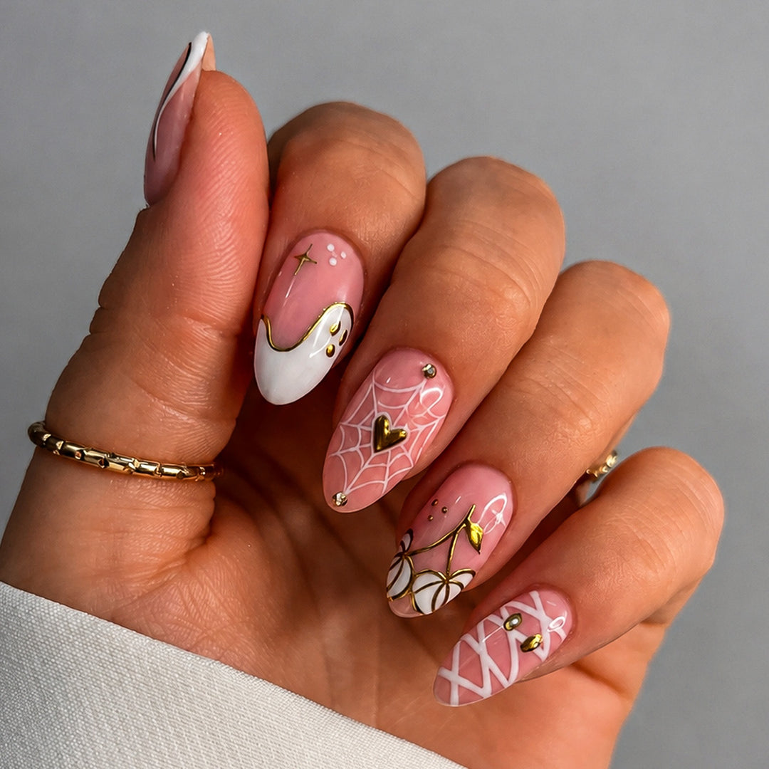 Creative Nail Art Set with Elegant 3D Elements Bowlift