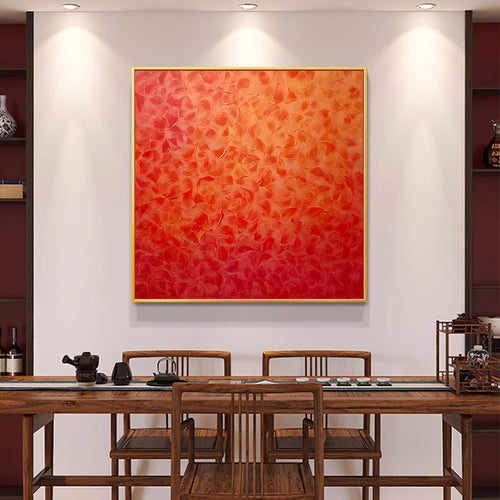 Abstract Textured Wall Canvas Art Display