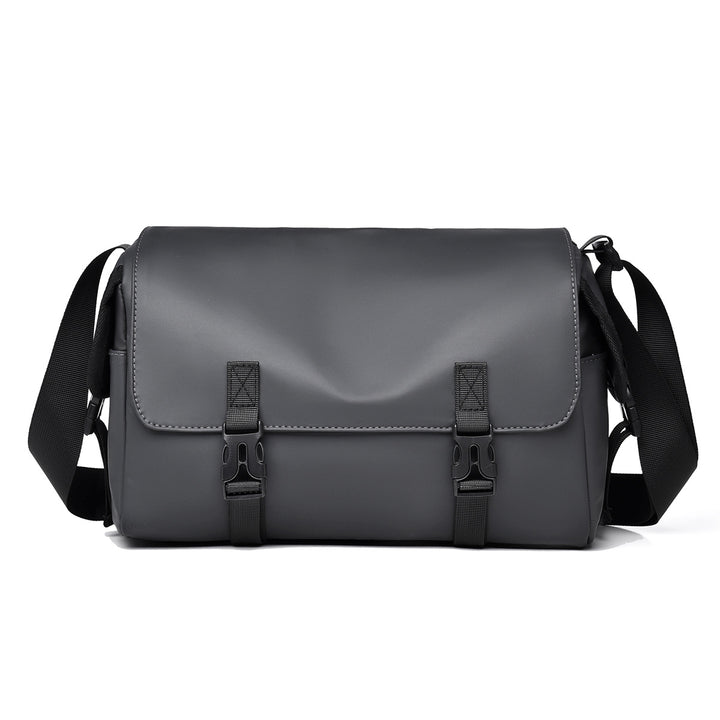 Modular Messenger Bag with Water-Repellent Material and Adjustable Shoulder Strap Bowlift