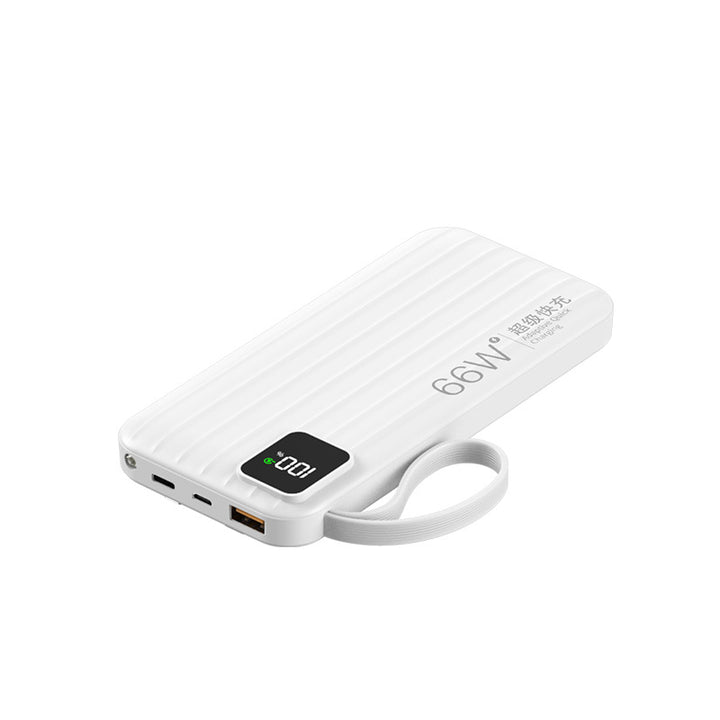 High-performance power bank with digital charge status indicators Bowlift