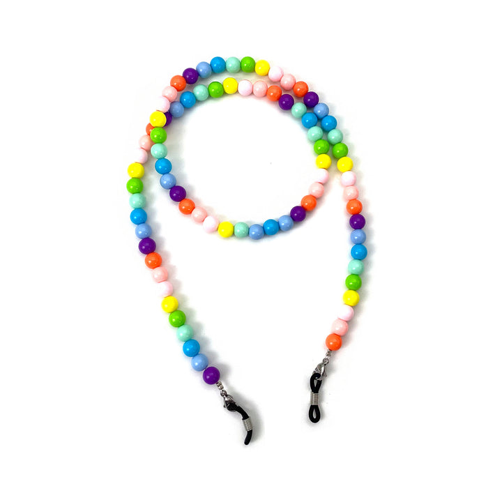 Colorful Beaded Eyewear Retention Chain Bowlift