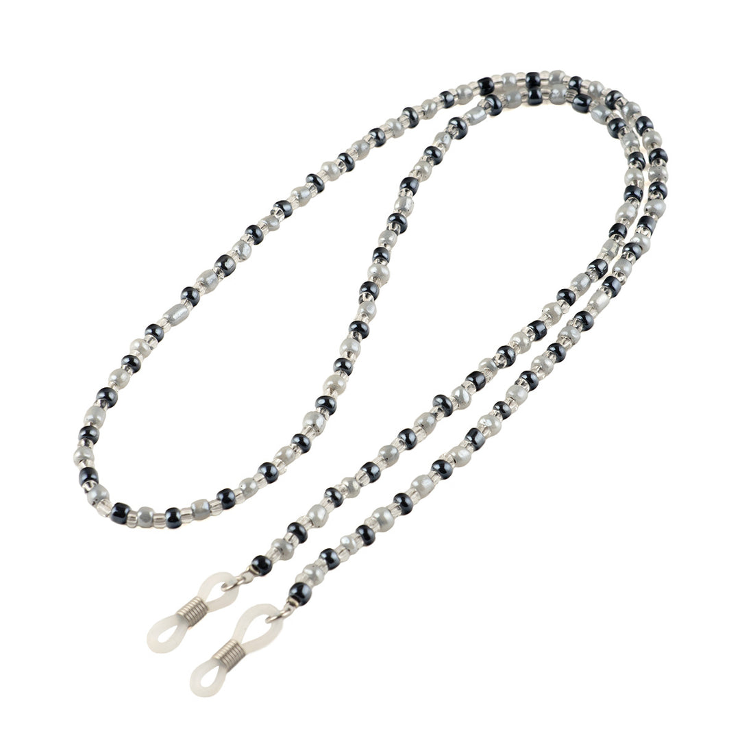 Beaded Eyewear Chain with Flexible Holders Bowlift