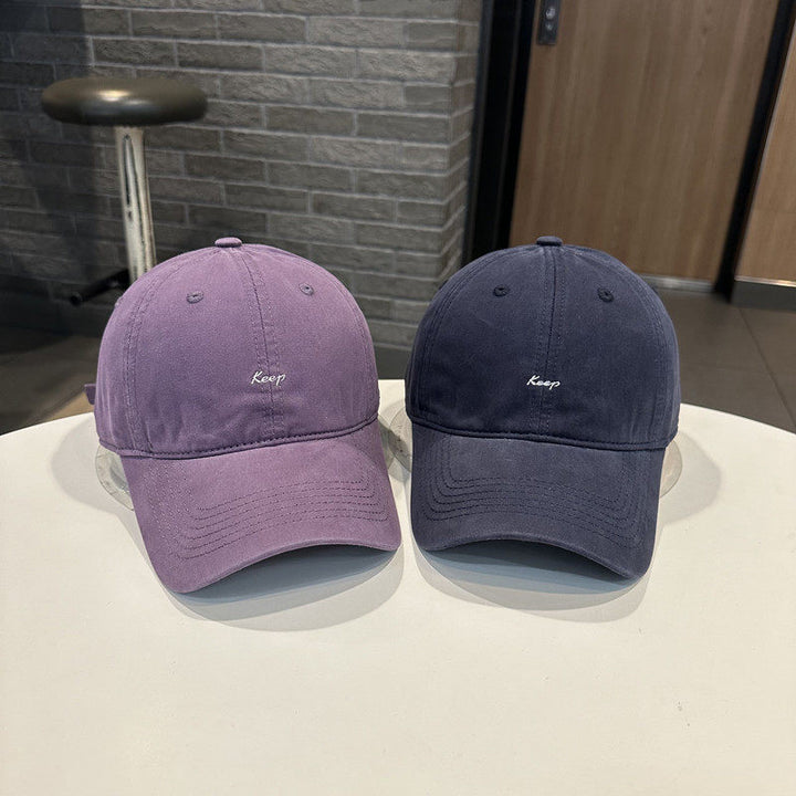 Men's Casual Adjustable Cotton Baseball Cap Bowlift