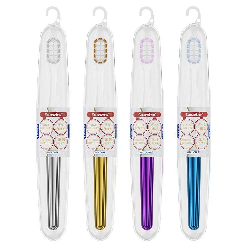 Dual-Action Ultra-Soft Toothbrush Set Bowlift