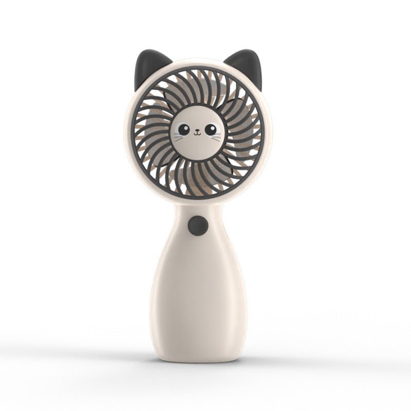 Cute Animal-Themed Portable Handheld Fan Bowlift
