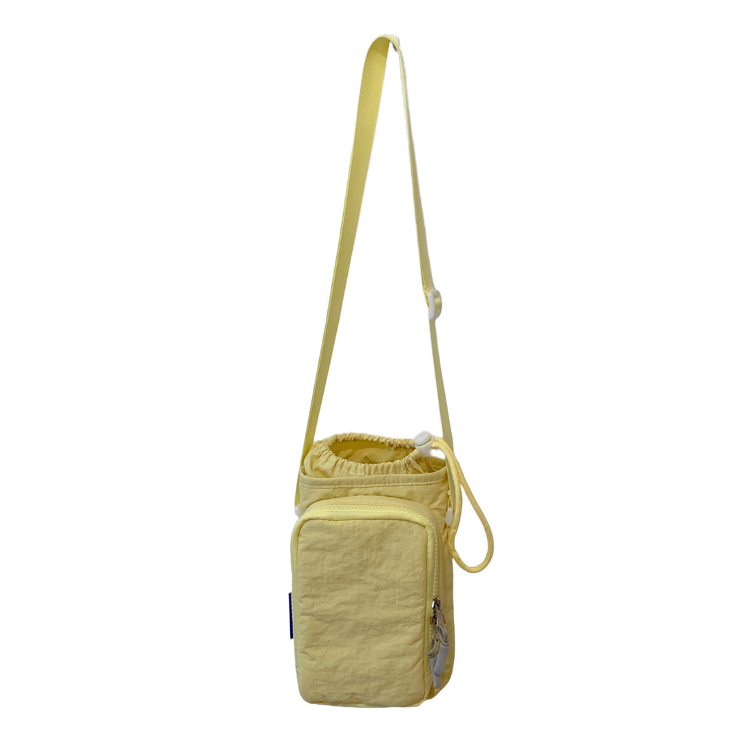 Compact Drawstring Crossbody Bag Bowlift