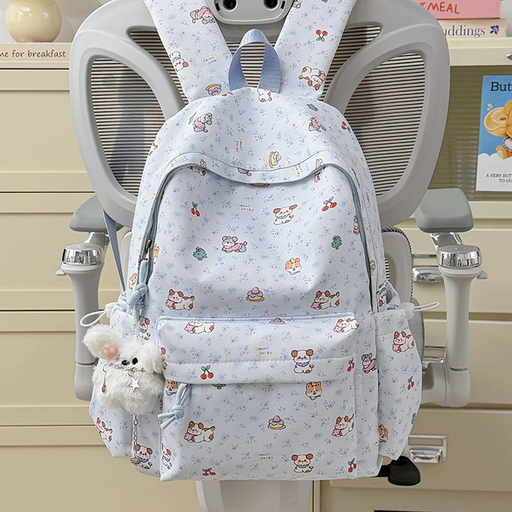 Playful Animal-Themed Backpack Bowlift