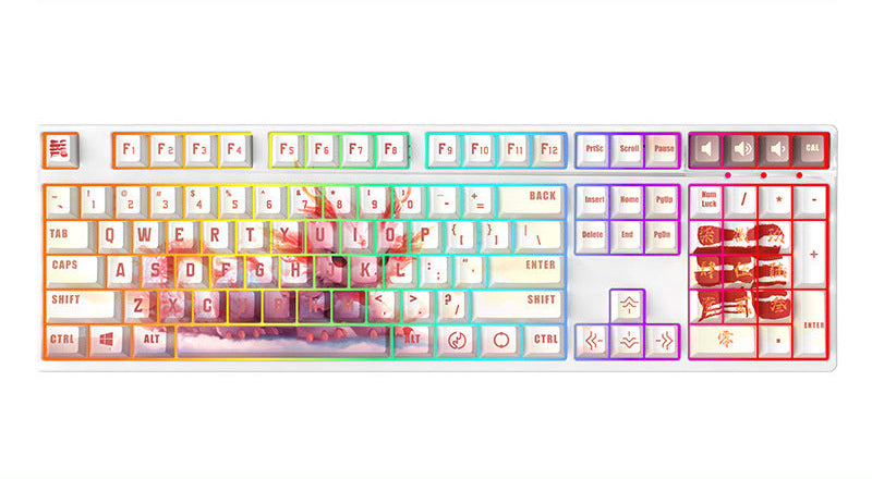 RGB Backlit Mechanical Keyboard Bowlift