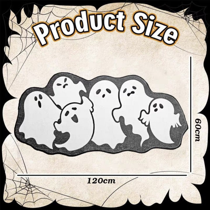 Cute Ghost-Shaped Bath Mat Bowlift
