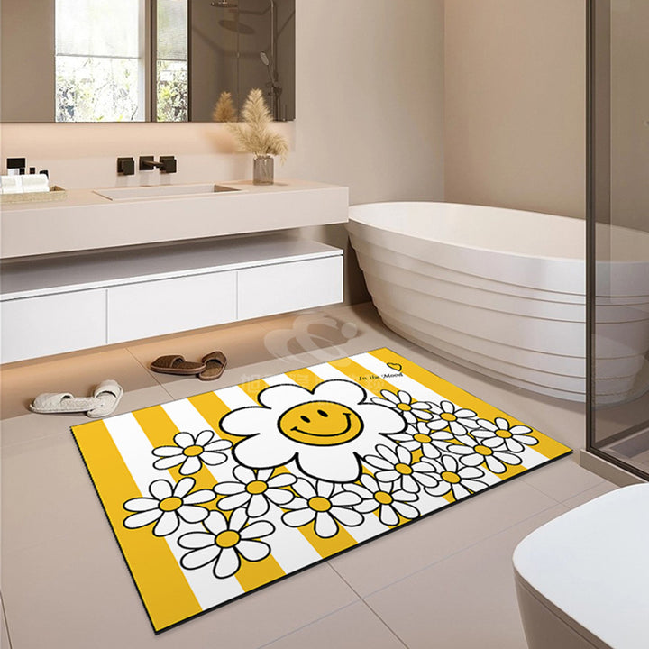 Decorative Bathroom Mat Bowlift