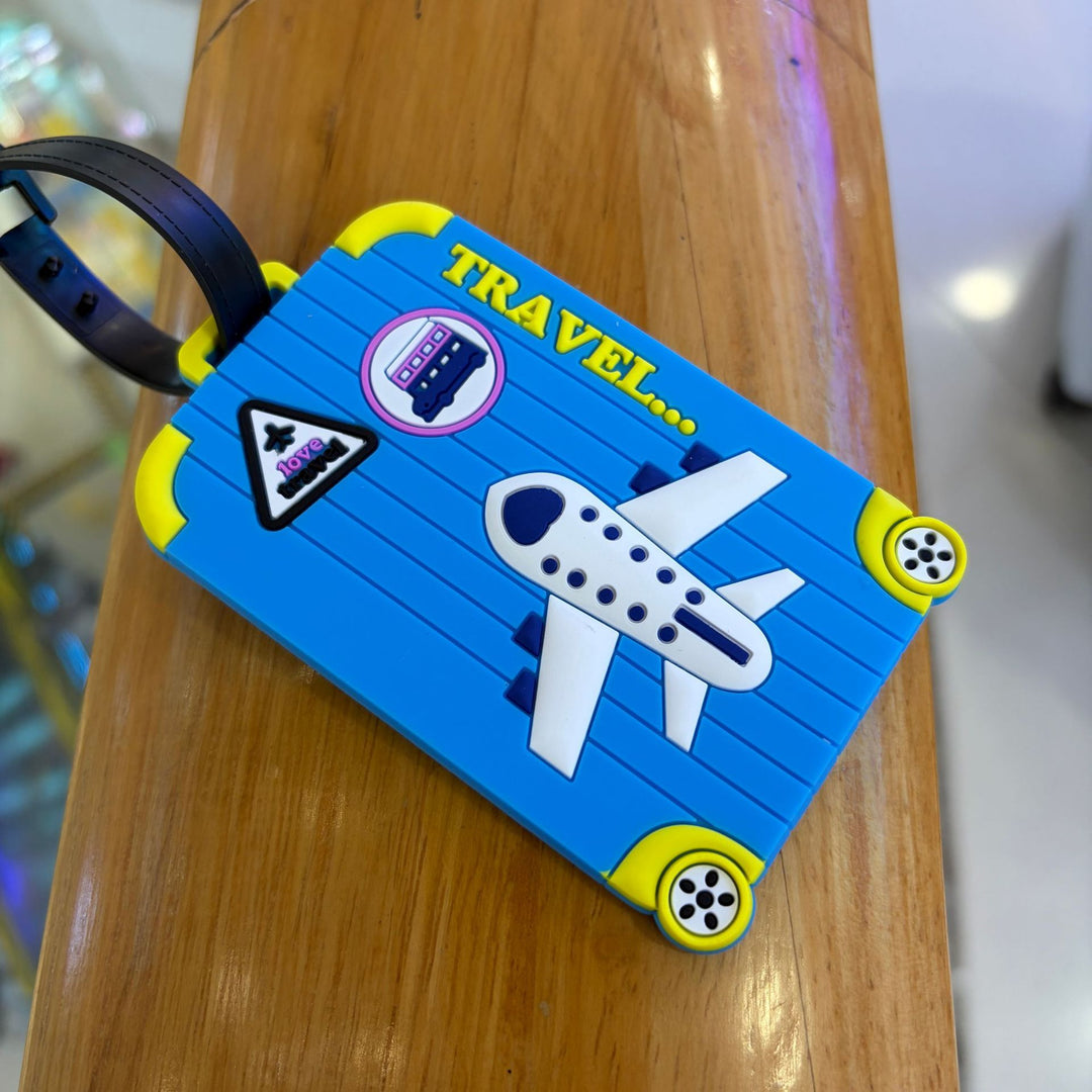 Airplane Design Travel Luggage Tag Bowlift