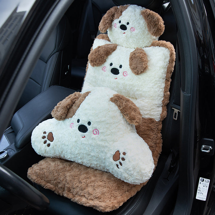 Plush car seat cover Bowlift