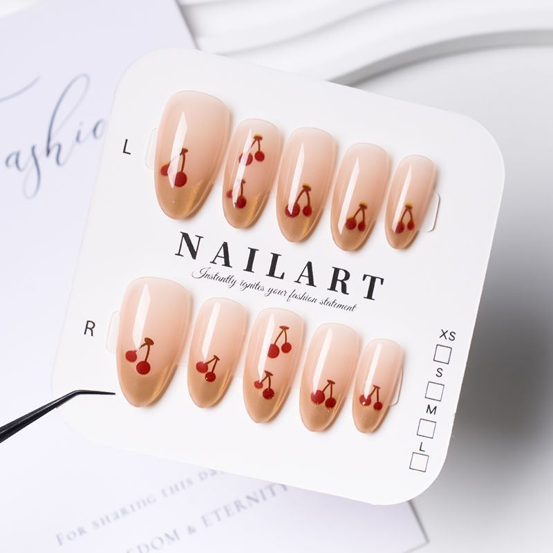 Press-On Leopard Print Nail Tips