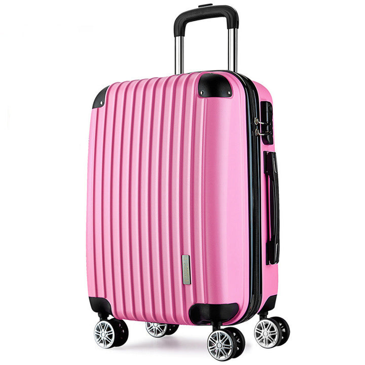 Unisex High-Durability Hard Shell Wheeled Suitcase Bowlift
