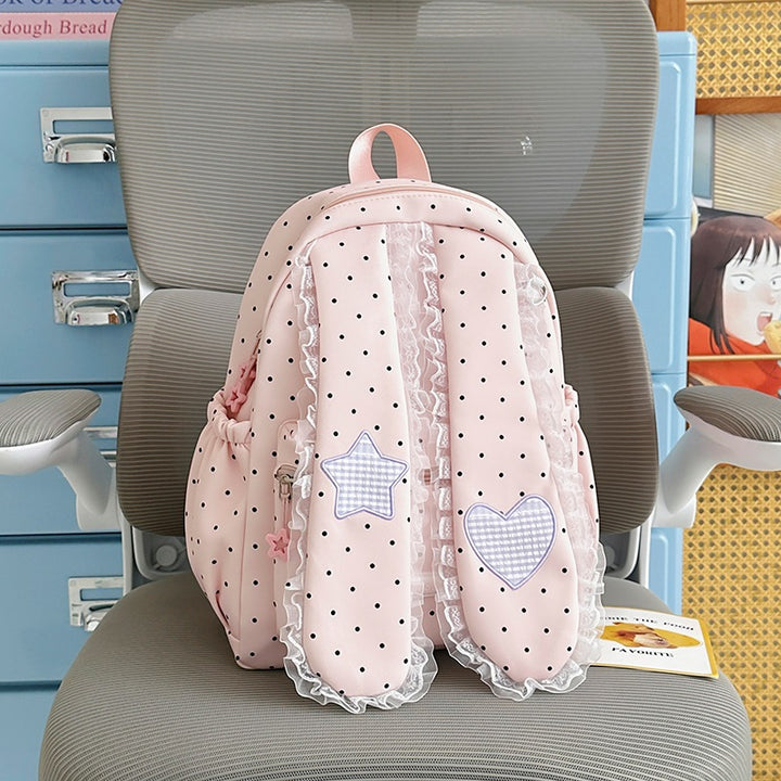 Bunny Ears Design Backpack Bowlift