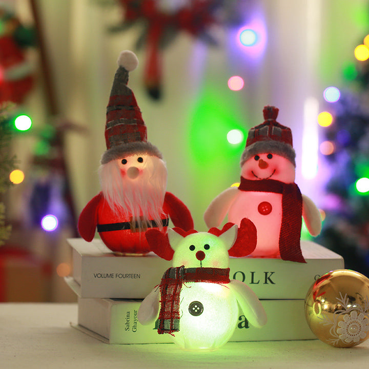 Decorative Santa Claus Figure Bowlift