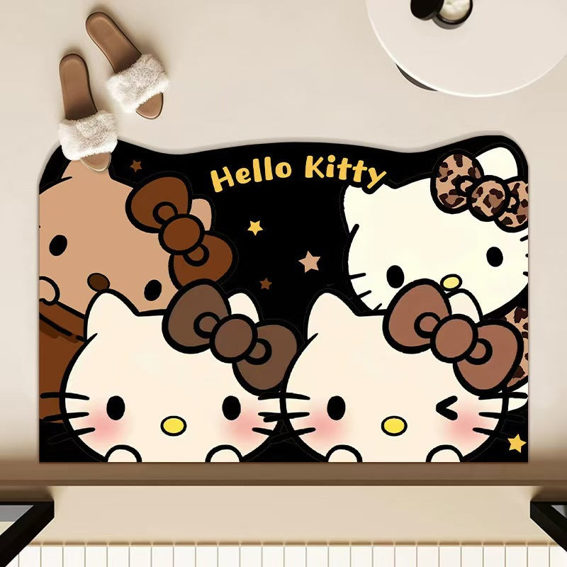 Hello Kitty-Themed Bath Mat Bowlift