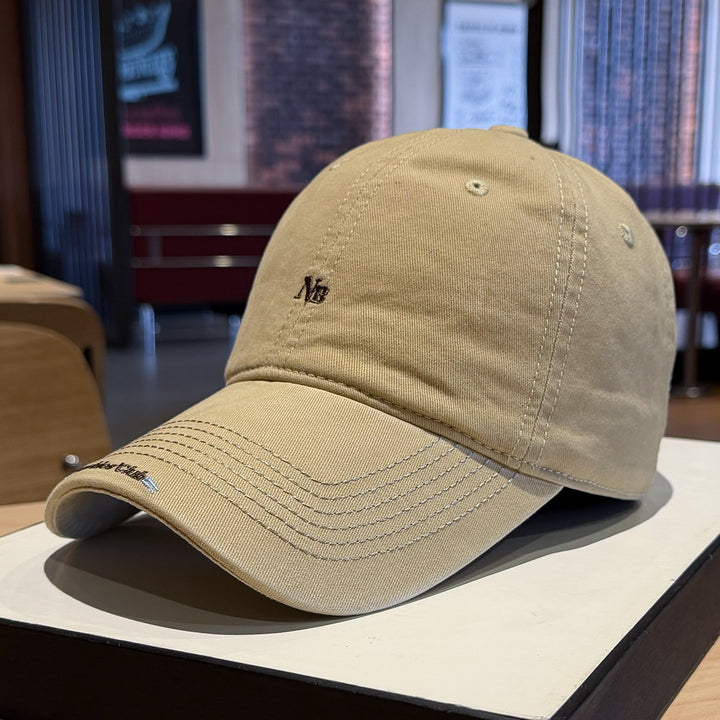 Men's Distressed Casual Adjustable Baseball Cap Bowlift