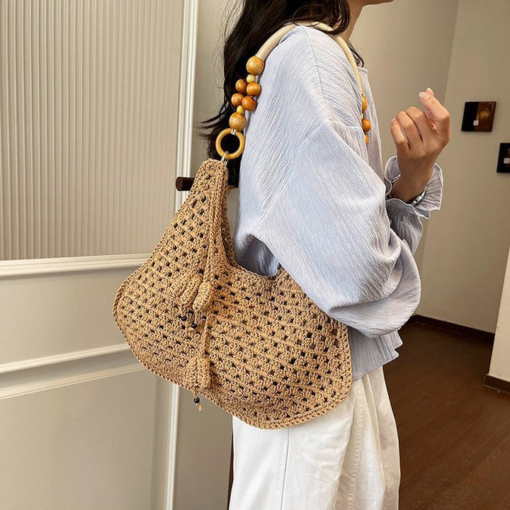 Handcrafted Macramé Bag with Unique Design Bowlift