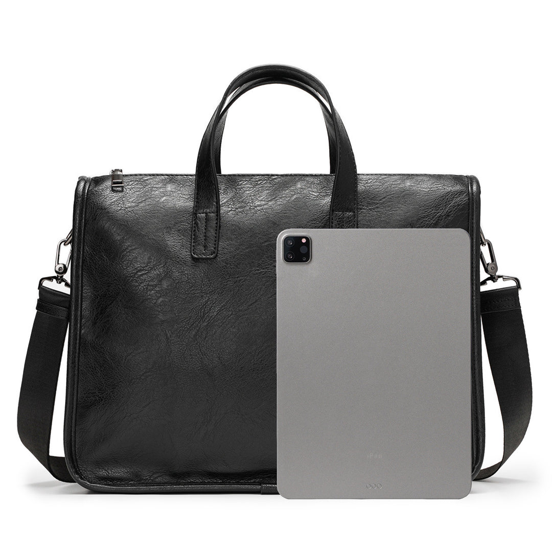 Briefcase Made of High-Quality Leather Bowlift