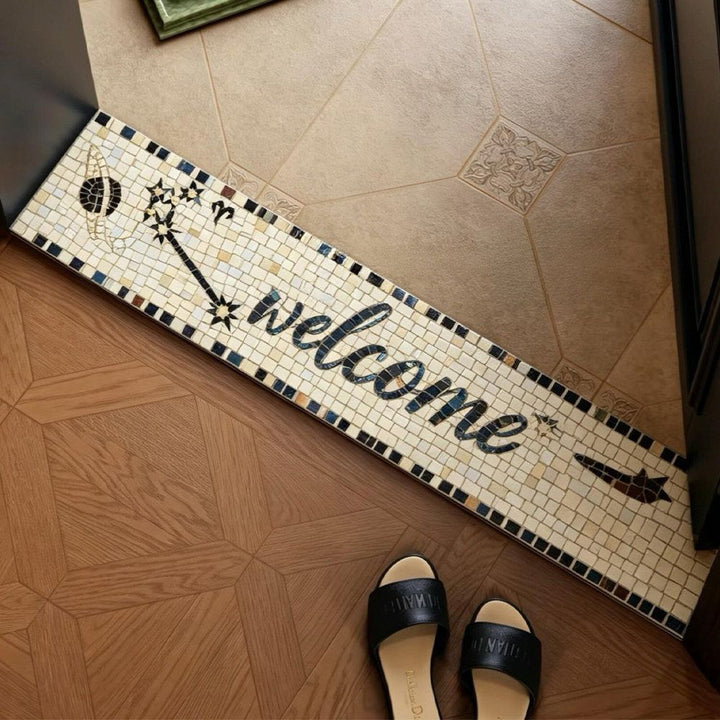 Decorative Mosaic Bathroom Tile Bowlift