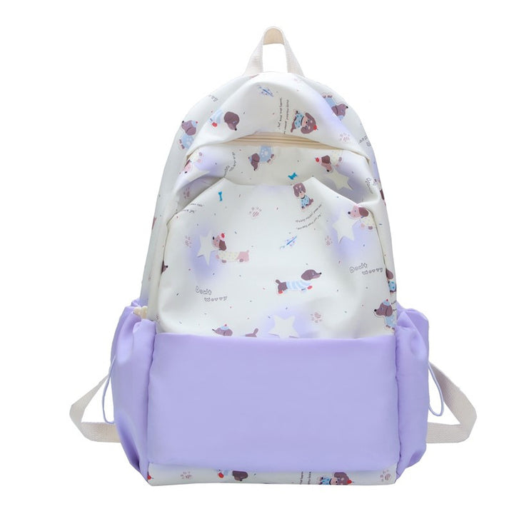 Plush Backpack with Animal Motif and Multifunctional Design Bowlift