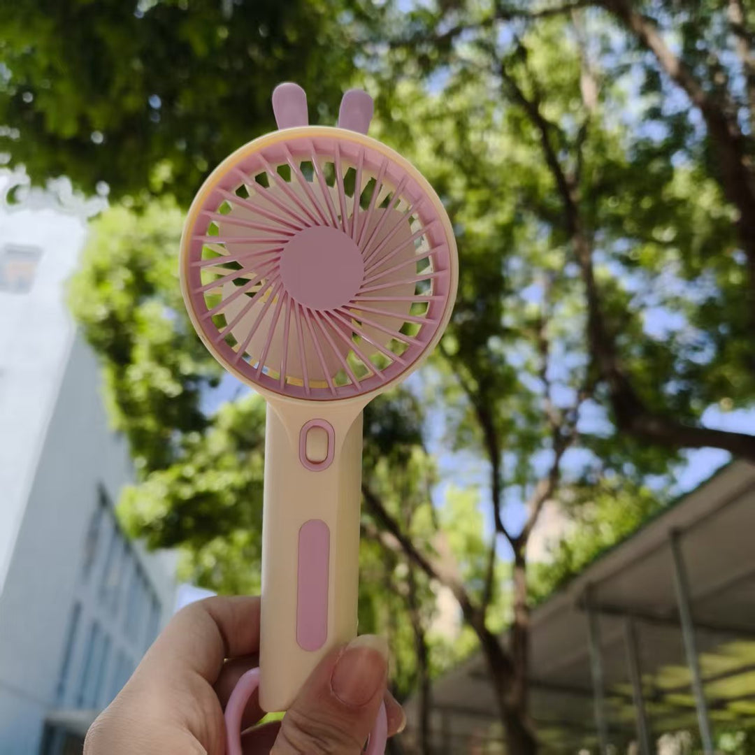 Unisex Portable Handheld Fan with Ergonomic Design Bowlift