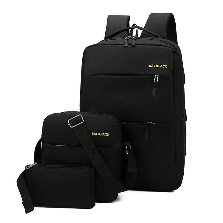 Multi-Pocket Laptop Backpack and Accessory Set Bowlift