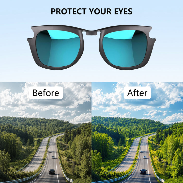 Fashion sunglasses with polarized lenses Bowlift