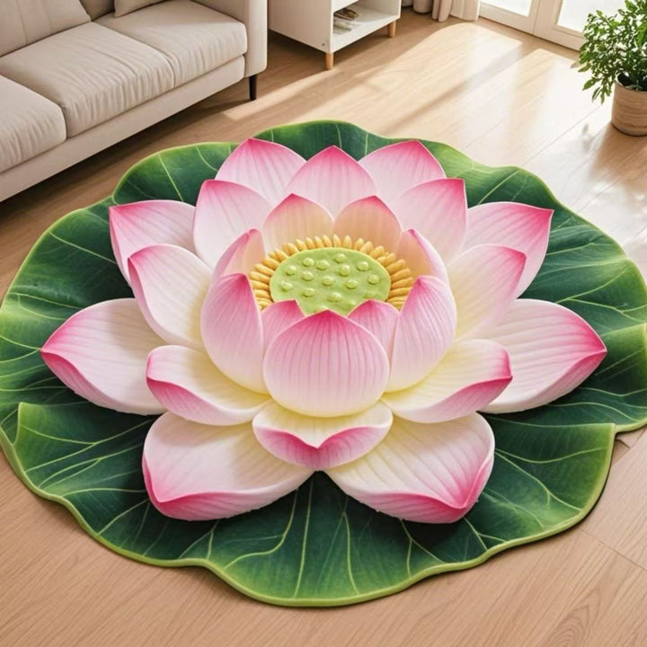 Decorative Lotus-Shaped Mat Bowlift