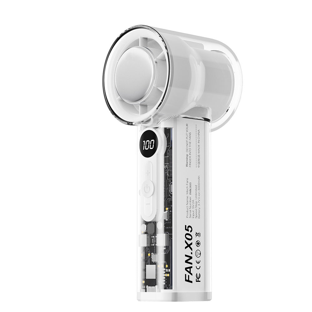 Compact Handheld Cooling Fan Bowlift