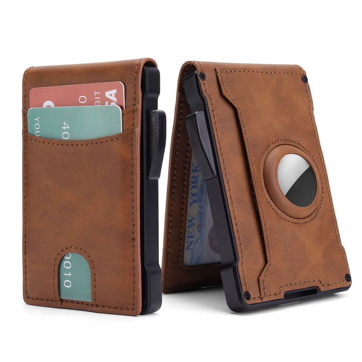 RFID-Blocking Leather Minimalist Cardholder Bowlift