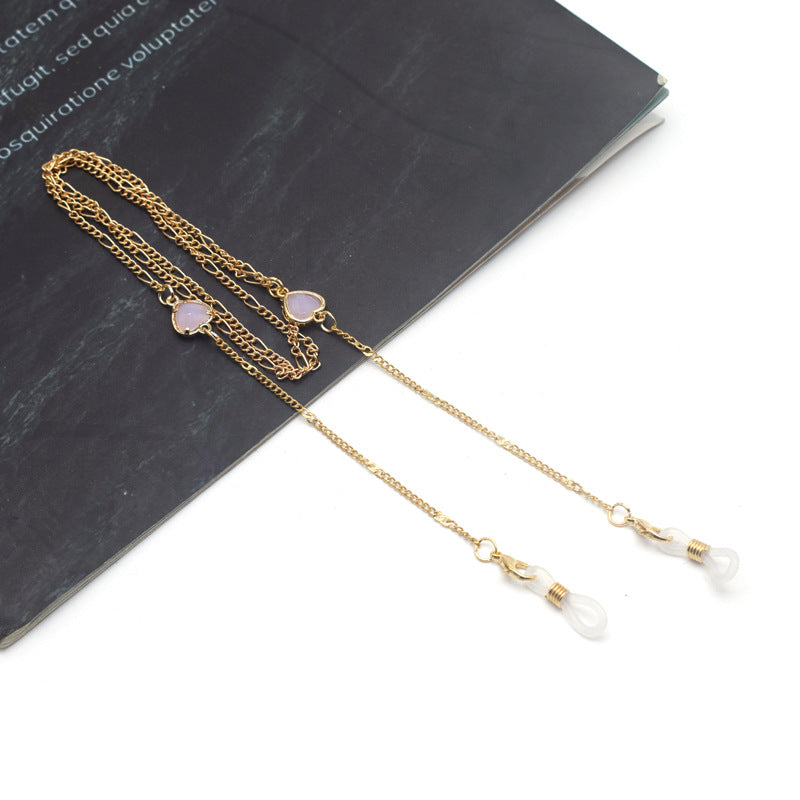 Elegant Adjustable Eyeglasses Chain Bowlift