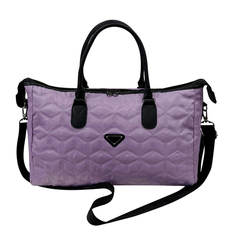 Quilted Lightweight Travel Handbag Bowlift