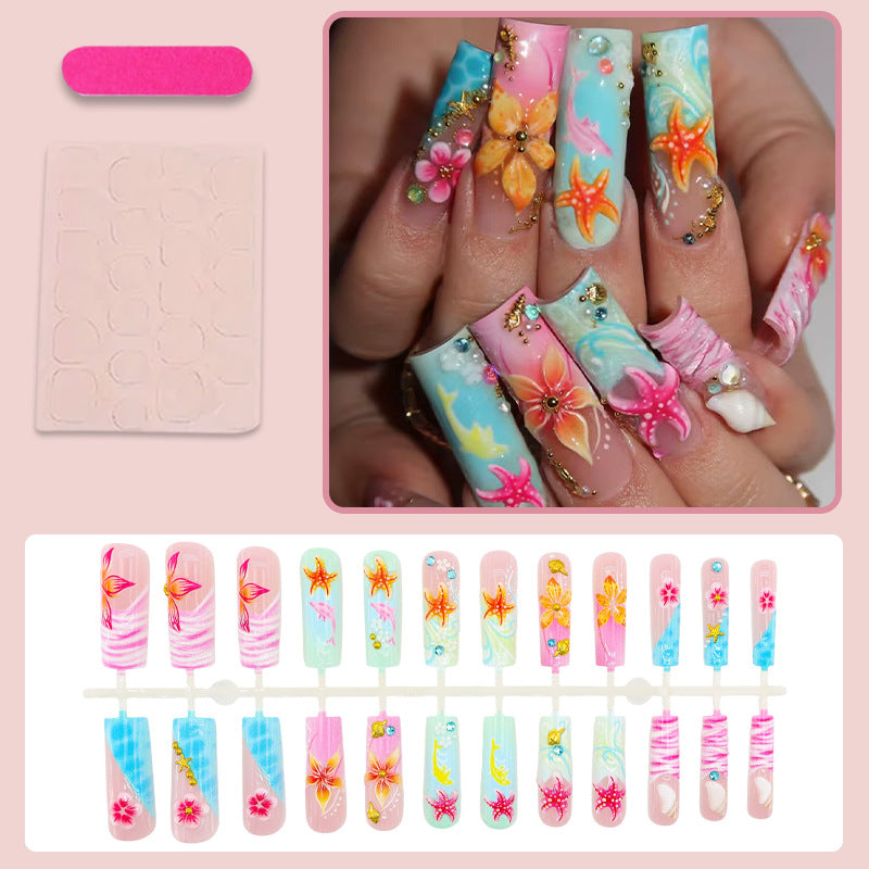 Nail set with maritime motifs Bowlift
