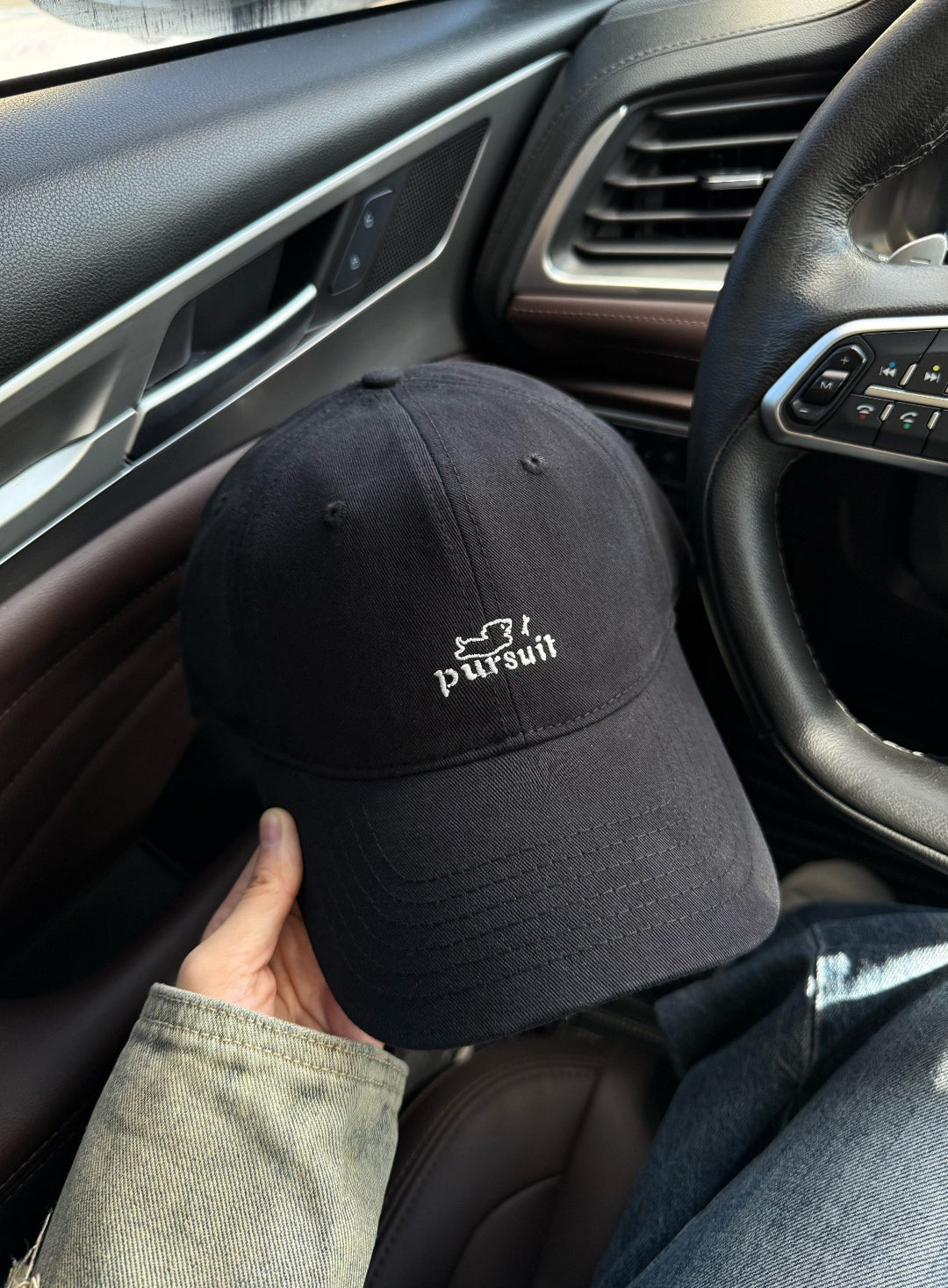 Men's Classic Embroidered Adjustable Baseball Cap Bowlift