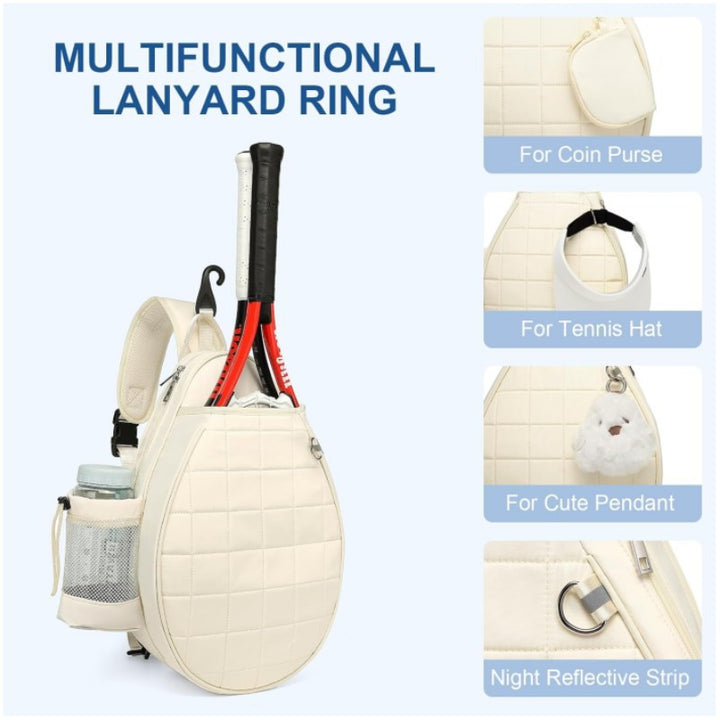Tennis Racket Sling Backpack Bowlift