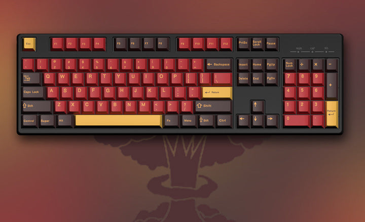 Ocean-Themed Mechanical Keyboard Bowlift
