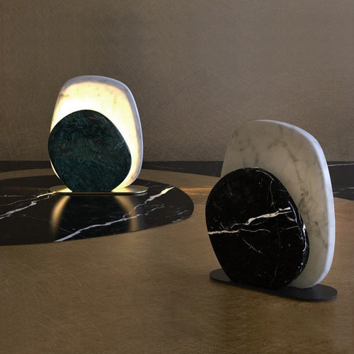 Abstract Marble Decorative Table Lamp