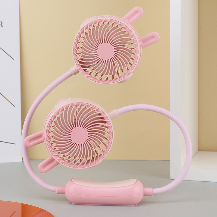 Portable Neck Fan with Flexible Mount Bowlift